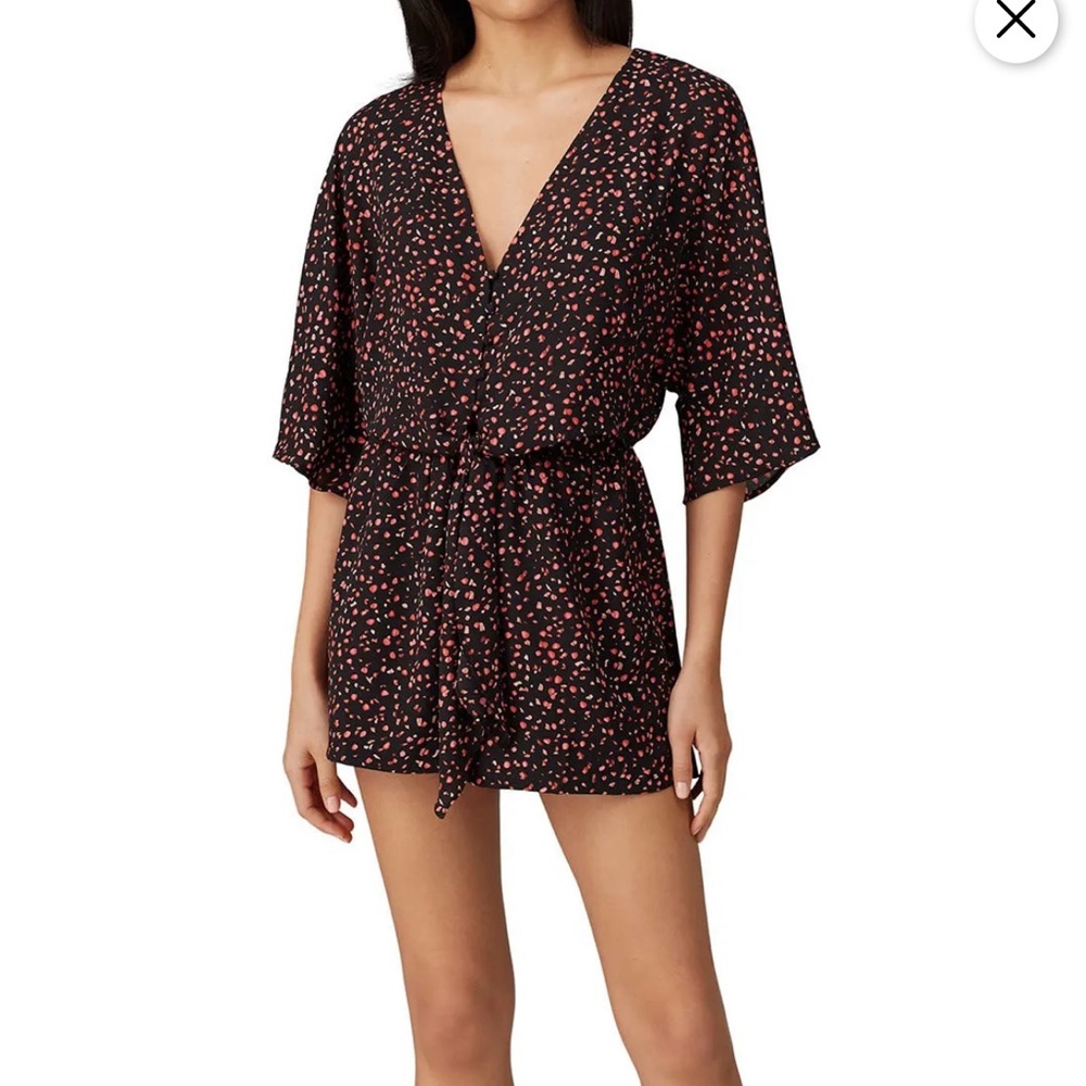 NWT BB Dakota Polka Dot Romper Women’s Size S
